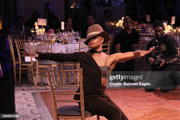 View of atmosphere during "For the Love Of Our Children Gala" hosted by the National CARES Mentoring Movement on January 25, 2016 in New York City.