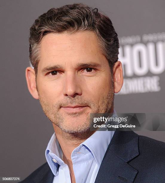 Actor Eric Bana arrives at the premiere of Disney's "The Finest Hours" at TCL Chinese Theatre on January 25, 2016 in Hollywood, California.