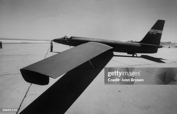 Spy plane developed by Lockheed for covertly spying on the Soviet Union from 13 miles up.