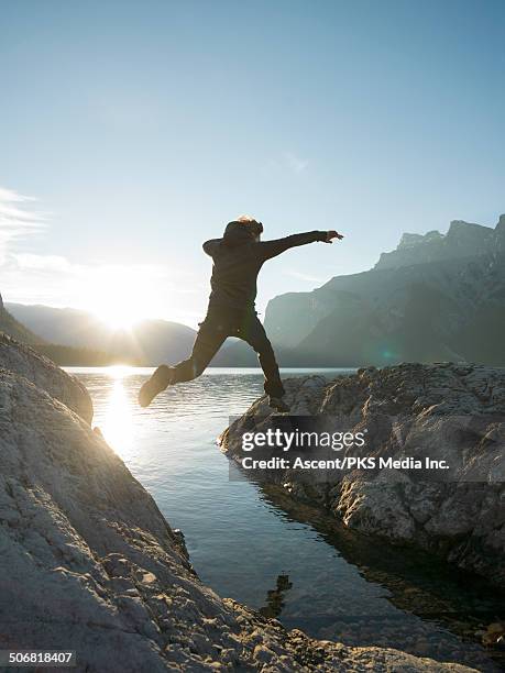 Leap Over Rocks Leap Across Rocks Photos and Premium High Res Pictures - Getty Images