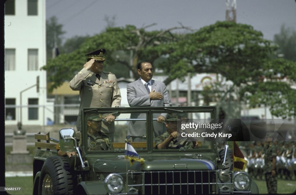 Carlos Eugenio Vides Casanova;Jose Napoleon Duarte