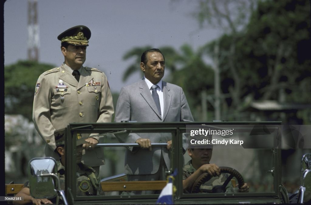 Carlos Eugenio Vides Casanova;Jose Napoleon Duarte