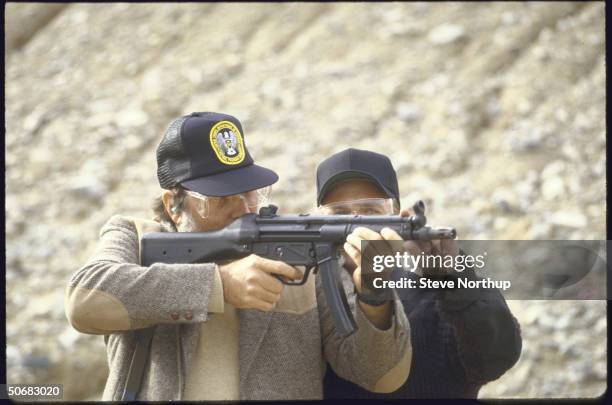 The US Department of Energy's anti-nuclear terrorist team training at the Department's Central Training Academy.