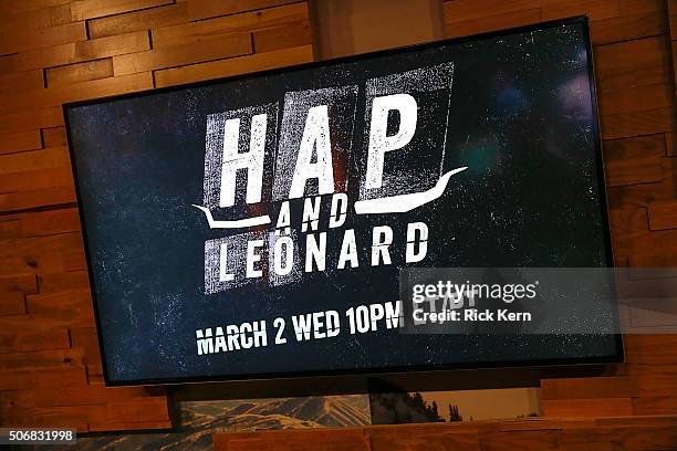 General view of atmosphere at SundanceTVs 'Hap And Leonard' Screening on January 25, 2016 in Park City, Utah.