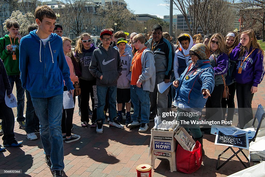 Concepcion at Lafayette Square in Washington, DC.