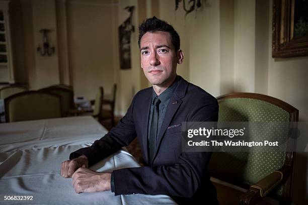 Portrait of David Daleiden, founder of The Center for Medical Progress at the Value Voters Summit on September 25, 2015 in Washington DC.
