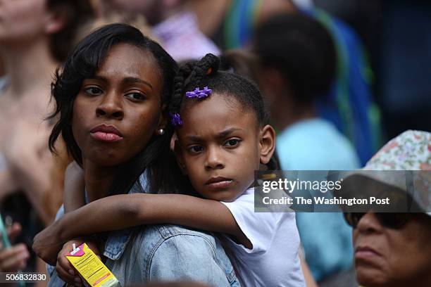 Hundreds of protesters rally on the grounds of City Hall following the arrest of the 6 officers involved in the death of Freddie Gray in Baltimore,...