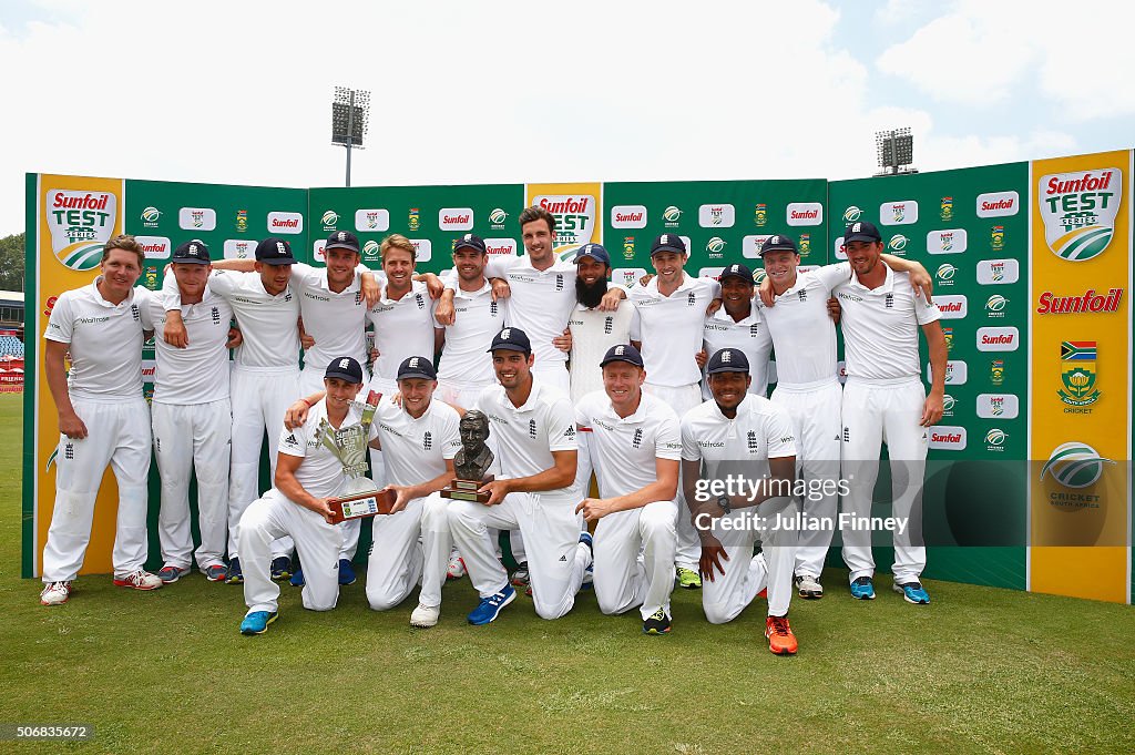 South Africa v England - Fourth Test: Day Five