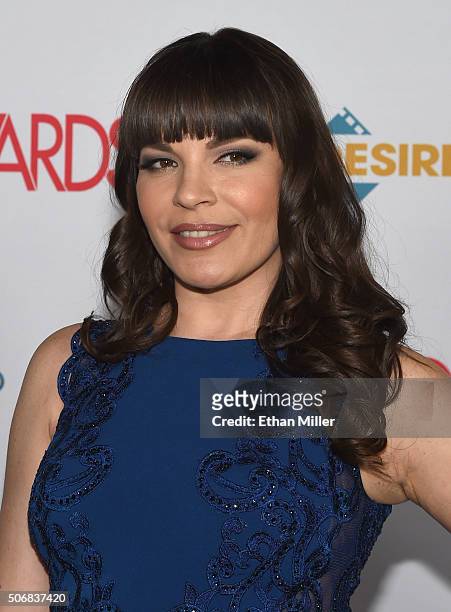 Adult film actress Dana DeArmond attends the 2016 Adult Video News Awards at the Hard Rock Hotel & Casino on January 23, 2016 in Las Vegas, Nevada.