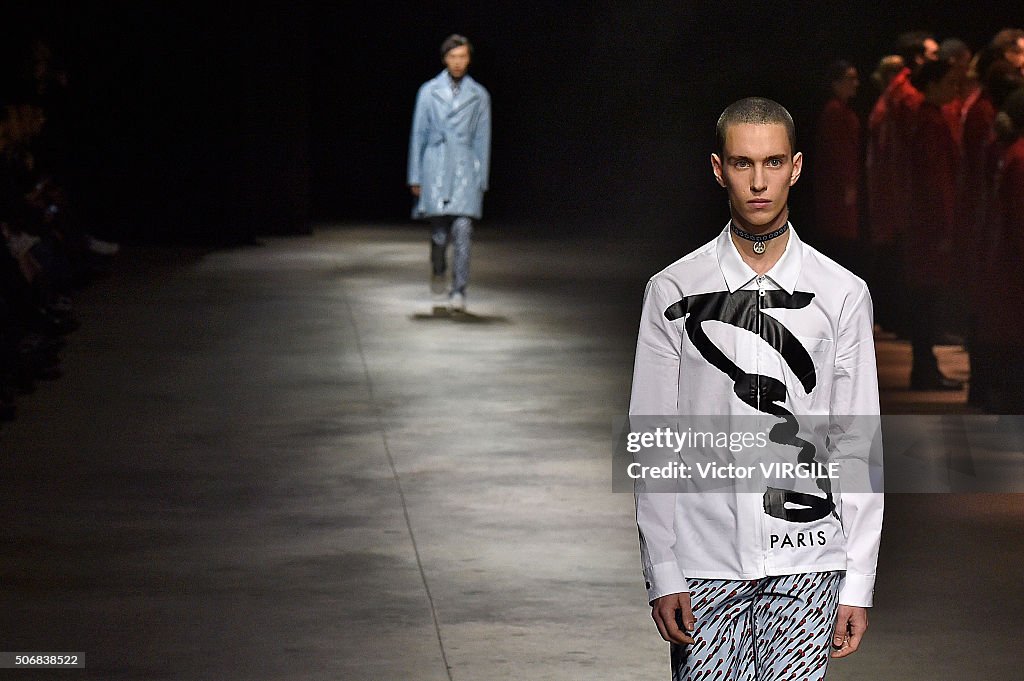 Kenzo : Runway - Paris Fashion Week - Menswear F/W 2016-2017