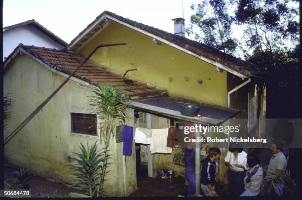 Nazi War Criminal Josef Mengele's house where he reportedly lived from 1973-1979.