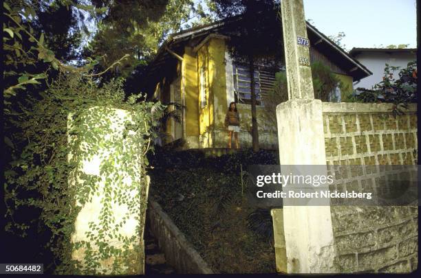 Nazi War Criminal Josef Mengele's house where he reportedly lived from 1973-1979.