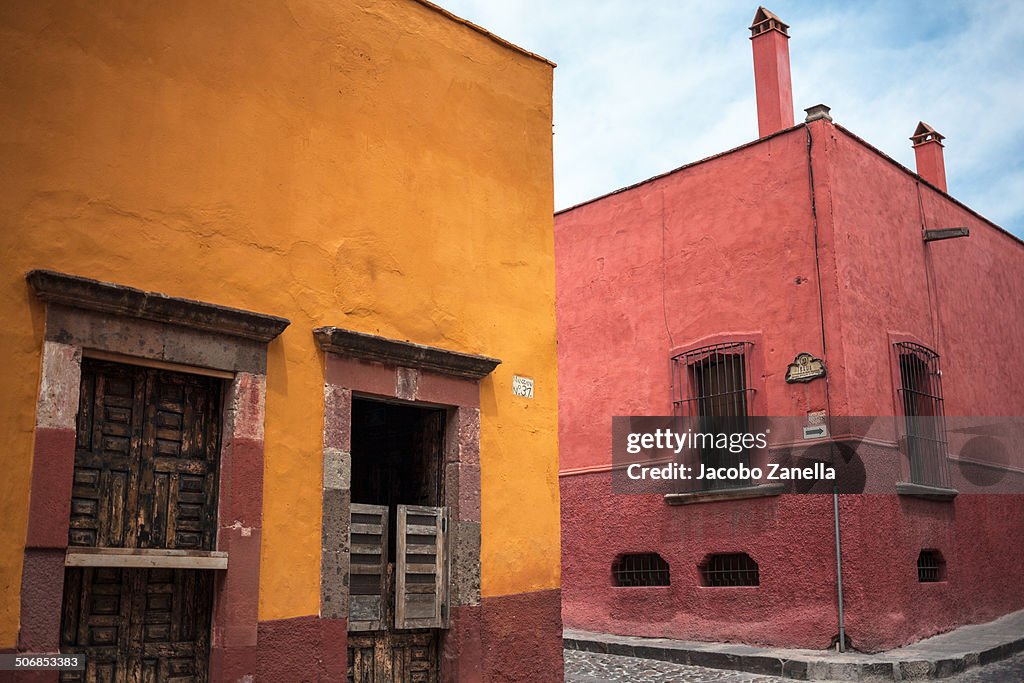 Street scene in San Miguel de Allende