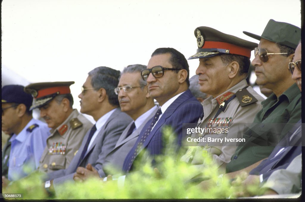 Abdel Halim Abu Ghazala;Ali Lufty;Hosni Mubarak