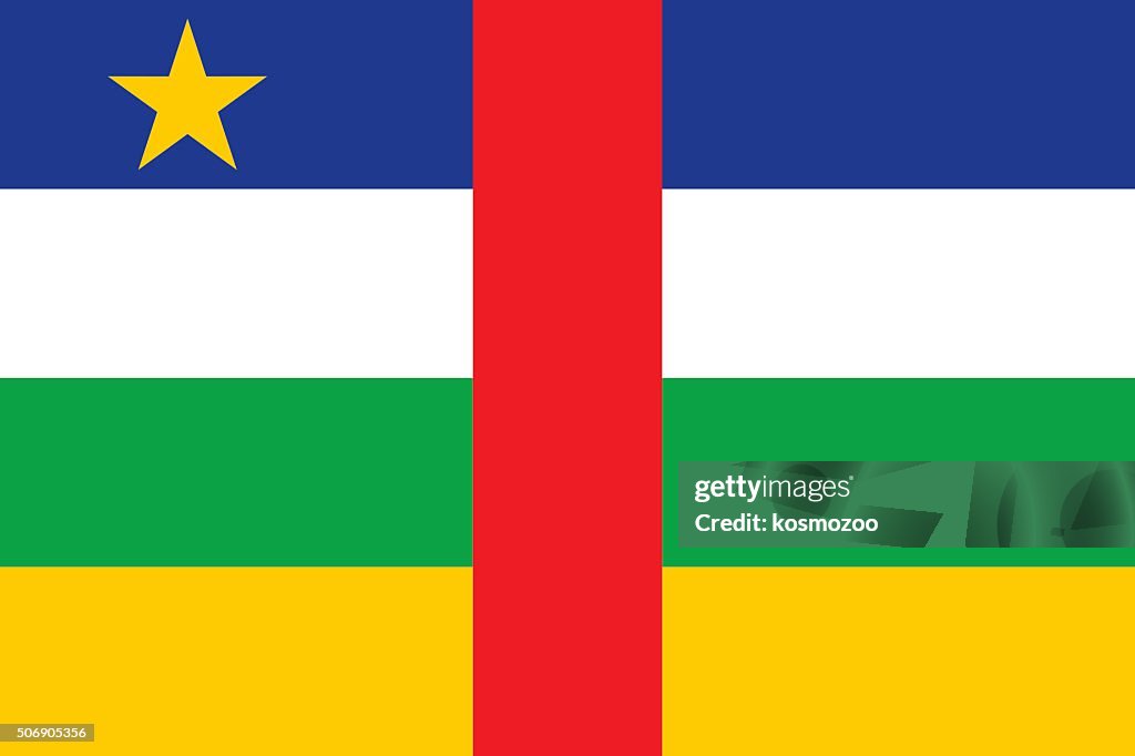 Drapeau République centrafricaine