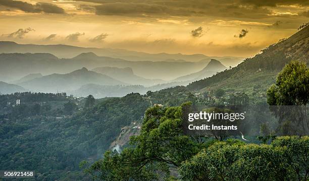 western ghats mountains - indian landscape stock pictures, royalty-free photos & images