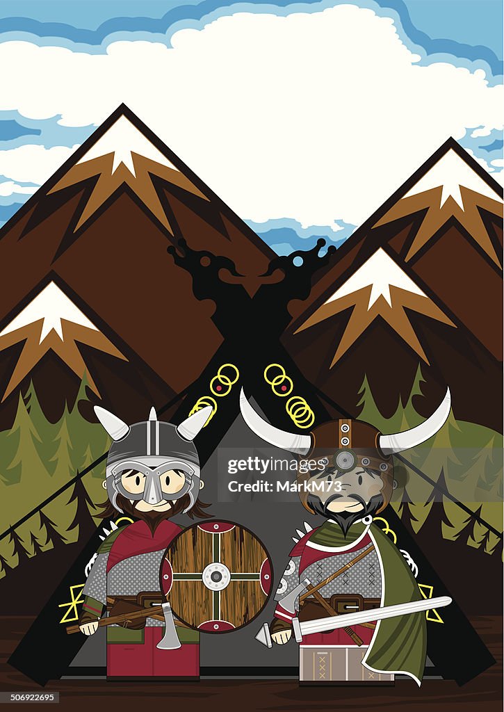Vikings and Tent Scene
