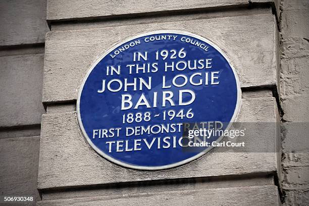 354 John Logie Baird Photos and Premium High Res Pictures - Getty Images