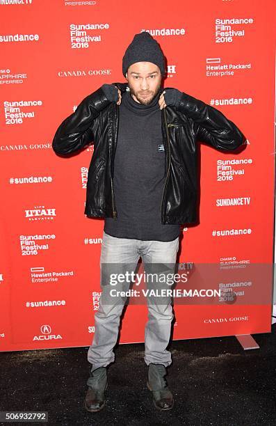 Actor Chad Michael Murray attends Outlaws and Angels Premiere in Park City, Utah, January 25, 2016. / AFP / Valerie MACON