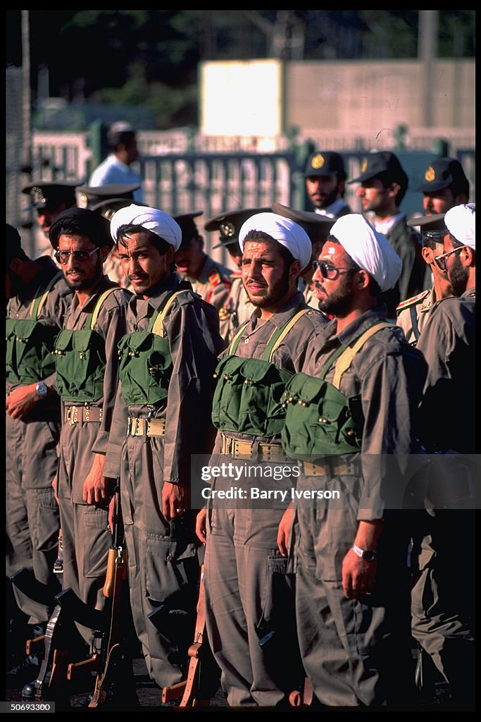 Revolutionary Guard soldiers incl. Basid