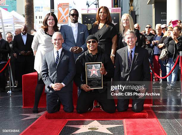 The ceremony honoring LL Cool J with a Star on The Hollywood Walk of Fame, in Los Angeles, California, on January 21, 2016. .