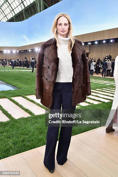 Lauren Santo Domingo attends the Chanel Spring Summer 2016 show as part of Paris Fashion Week on January 26, 2016 in Paris, France.