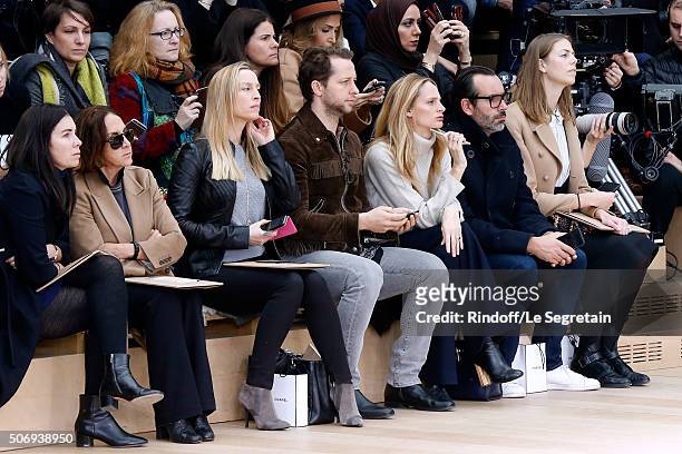 Lauren Santo Domingo attends the Chanel Spring Summer 2016 show as part of Paris Fashion Week on January 26, 2016 in Paris, France.