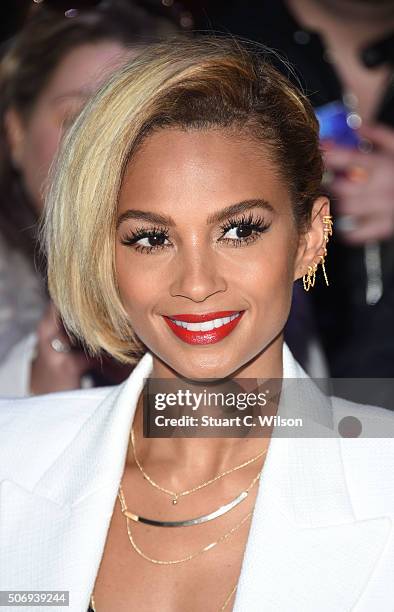 Alesha Dixon attends the London auditions of "Britain's Got Talent" at Dominion Theatre on January 26, 2016 in London, England.