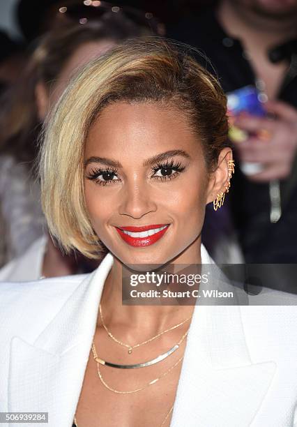 Alesha Dixon attends the London auditions of "Britain's Got Talent" at Dominion Theatre on January 26, 2016 in London, England.