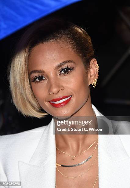 Alesha Dixon attends the London auditions of "Britain's Got Talent" at Dominion Theatre on January 26, 2016 in London, England.