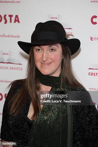 Frances Hardinge attends Costa Book Of The Year Awards on January 26, 2016 in London, England.