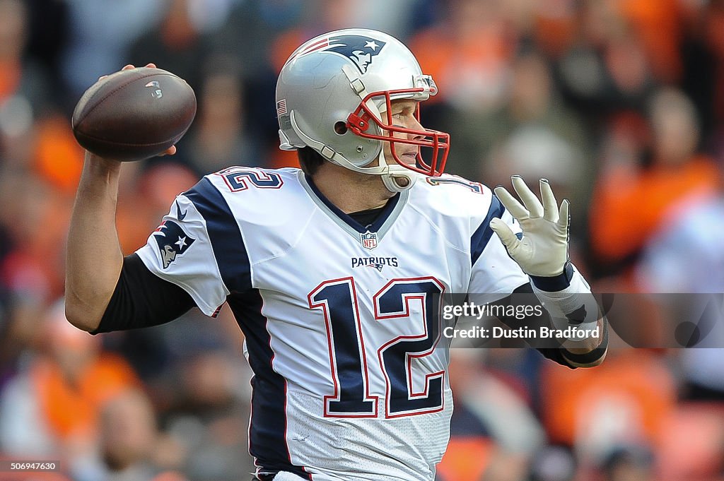 AFC Championship - New England Patriots v Denver Broncos