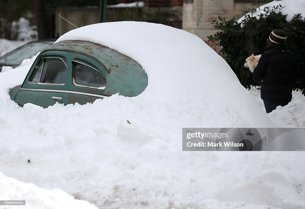Washington, D.C. Area Continues To Dig Out From Historic Snow Storm