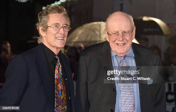 Frank Williams attends the 'Dad's Army' World Premiere at Odeon Leicester Square on January 26, 2016 in London, England.