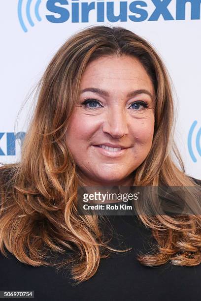Jo Frost of 'Jo Frost: Nanny On Tour' on UP TV visits at SiriusXM Studios on January 26, 2016 in New York City.