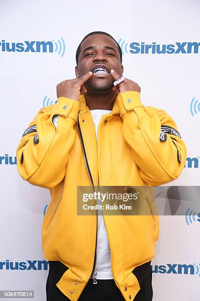 Ferg visits at SiriusXM Studios on January 26, 2016 in New York City.