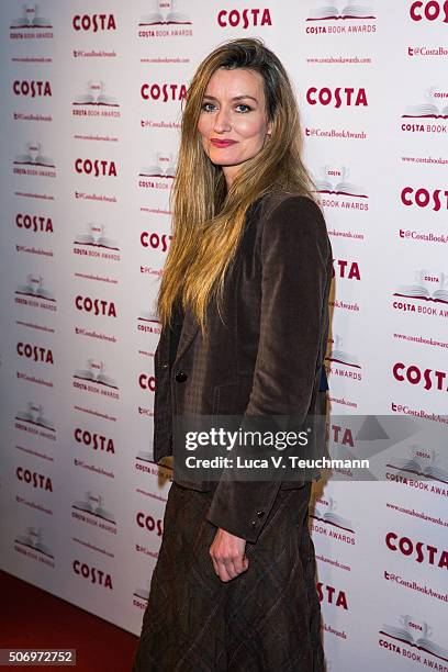 Natascha McElhone attends Costa Book Of The Year Awards on January 26, 2016 in London, England.
