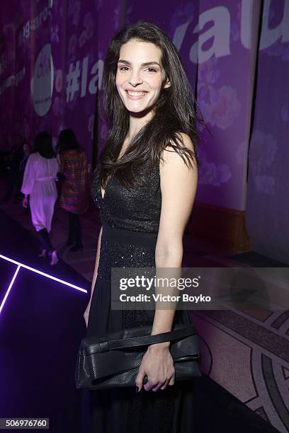 Bojana Panic attends the Launch party of the New Fragrance 'La Diva' And 50th Anniversary of Emanuel Ungaro at Le Petit Palais on January 26, 2016 in...