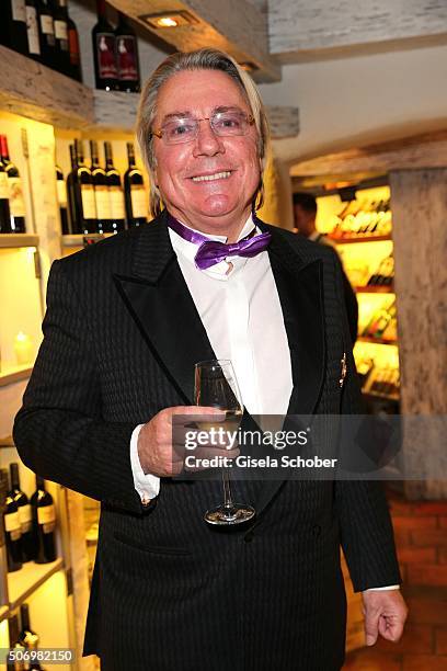 Bjoern Lefnaer , partner of Patrizia Blanco, during the Smoking Cocktail at Kaefer Atelier on January 26, 2016 in Munich, Germany.