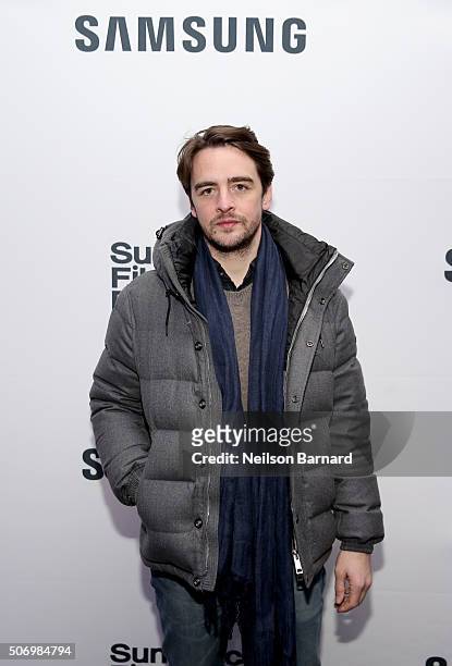 Actor Vincent Piazza attends Samsung Presents The Intervention Happy Hour at the Samsung Studio during The Sundance Film Festival 2016 on January 26,...