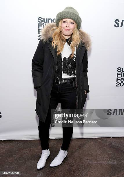 Actress Natasha Lyonne attends Samsung Presents The Intervention Happy Hour at the Samsung Studio during The Sundance Film Festival 2016 on January...