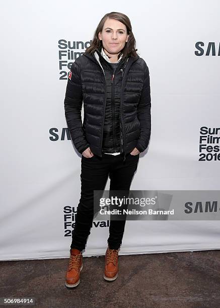 Writer/director/actress Clea DuVall attends Samsung Presents The Intervention Happy Hour at the Samsung Studio during The Sundance Film Festival 2016...