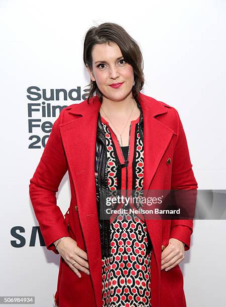 Actress Melanie Lynskey attends Samsung Presents The Intervention Happy Hour at the Samsung Studio during The Sundance Film Festival 2016 on January...