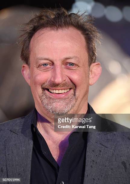 Hamish McColl attends the World Premiere of 'Dad's Army' at Odeon Leicester Square on January 26, 2016 in London, United Kingdom.