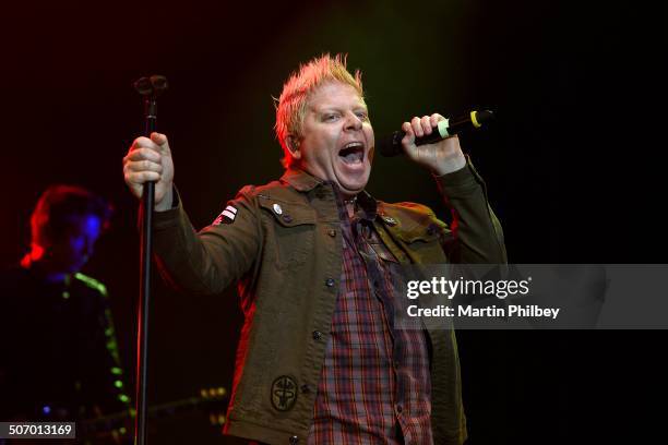 Dexter Holland of the Offspring performs on stage at The Soundwave Music Festival at Flemington Race Course on 1st March 2013, in Melbourne,...