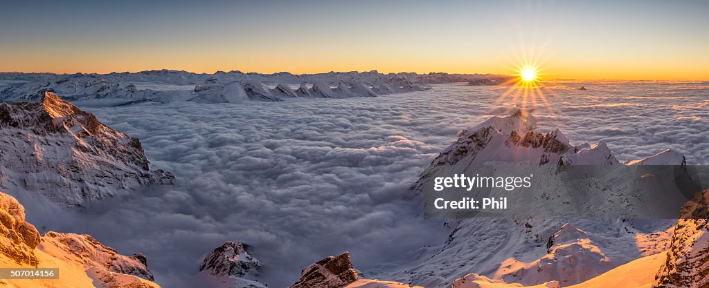 Säntis over the Fog