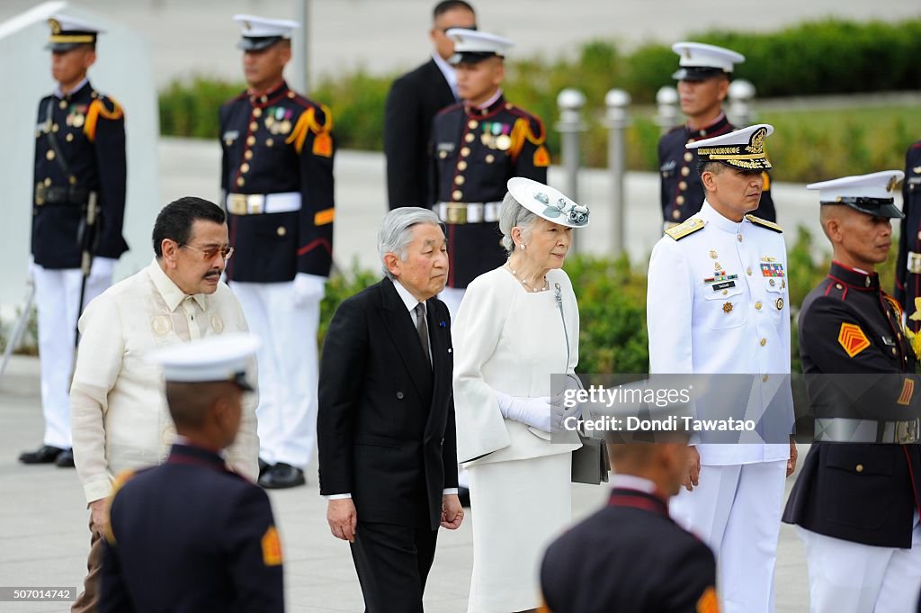 Japan's Emperor And Empress State Visit To Philippines