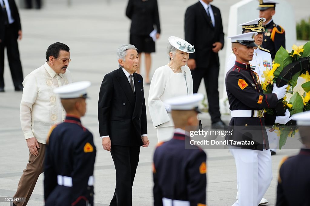 Japan's Emperor And Empress State Visit To Philippines