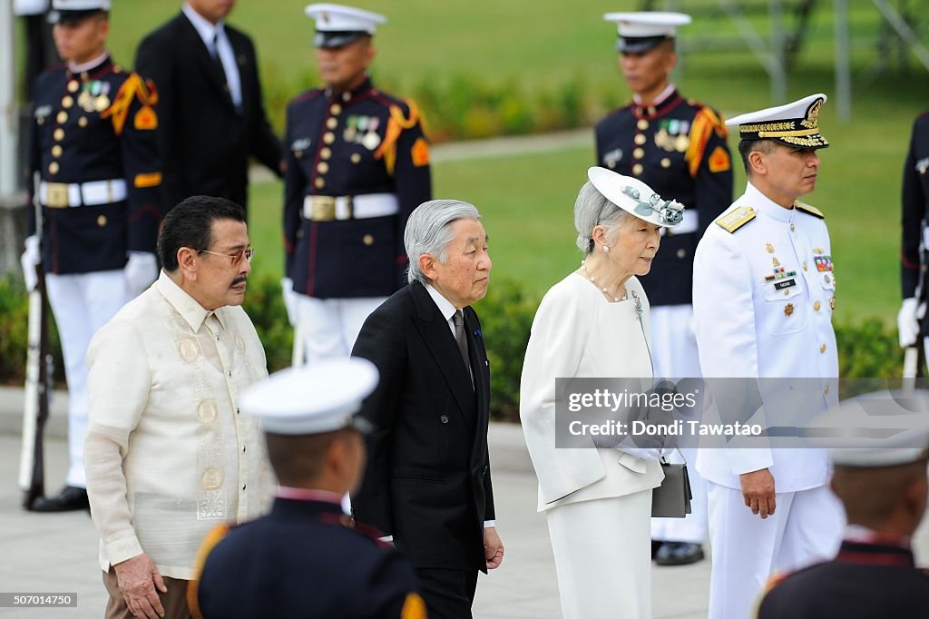 Japan's Emperor And Empress State Visit To Philippines
