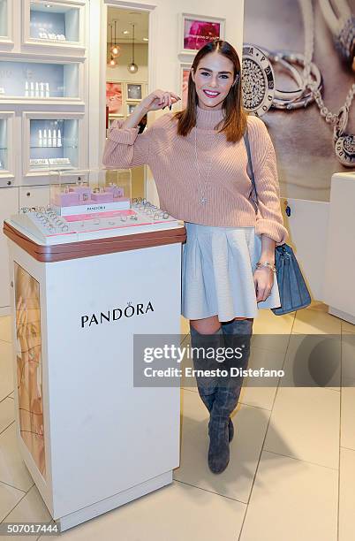 Jewellery Hosts In-Store Event at Eaton Centre With TV Personality, Maripier Morin on January 26, 2016 in Toronto, Canada.